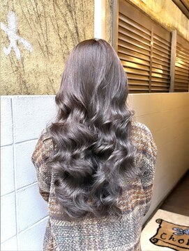 チョビー(Chobii) 表参道 コテ巻き風パーマ イメチェンヘアスタイル 韓国風