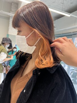 リーホリエ(Lee Horie) 【イエベオススメ！】オレンジインナーカラー