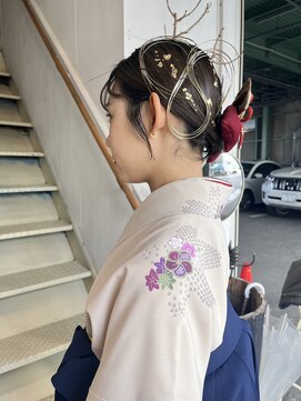 キートス 高知店(kiitos) 卒業式ヘアセット