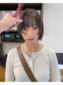 ボブ/レイヤーカット/姫カット/顔まわりレイヤー／前髪カット