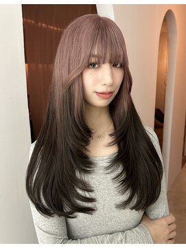 カシェ マエノヘタ(Cashe'e MAENOHETA) グラデーション× レイヤースタイル