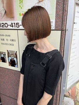 サロンドミルク 溝の口店(salon de MiLK) 10代20代30代/ボブ/タッセルボブ/イルミナカラー［溝の口］