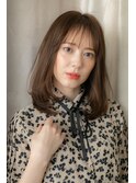 □ミルクティーアッシュ前下がりレイヤー405上尾30代40代50代