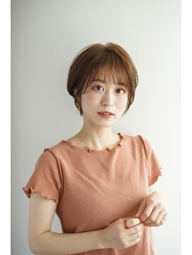 ルフュージュ バイ プロデュース 相模大野店(Refuge by Produce) くびれショート/マロンベージュ