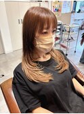 大人美人くびれヘア艶感結べるボブうる艶髪レイヤーカット