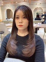 ロンド エスポワール 錦糸町(Lond espoir)&nbsp;髪質改善縮毛矯正レイヤーカット顔周り前髪韓国ミニウルフ錦糸町