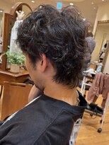 ビュートリアム265(BEAUTRIUM 265) メンズパーマ メンズヘア メンズミディアム ウルフ 銀座