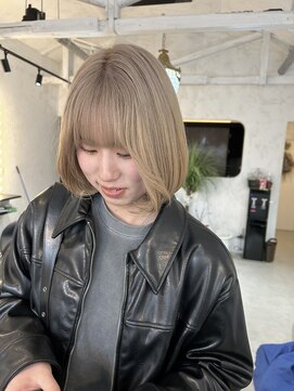 プルメリアドット(Plumeria.) ベージュ