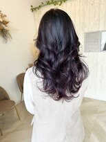 ルヴェール 北方店(LeVert)&nbsp;バレイヤージュラベンダー/髪質改善oggiottoトリートメント