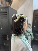 ヴァイス 渋谷店(VAICE)&nbsp;ライブ前ヘアセット/ハーフツイン/ボブアレンジ