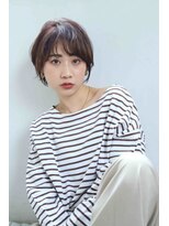 ヘアーパレス フタバ(Hair palace FUTABA)&nbsp;ショートボブ/チョコレートブラウン