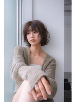 ロウ 銀座(RAW)&nbsp;ボブ　ロブ　銀座　パーマ　切りっぱなし