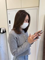 アローム(alom)&nbsp;イメチェン/ホワイトブロンド/外ハネボブ/美髪/茅ヶ崎