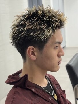 ゴート(GOATO) ボックスショート 短髪 スパイキーショート 鹿児島メンズ