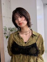 ガーデンタチカワネクスト(garden tachikawa next) カジュアルレイヤーボブオリーブカラー