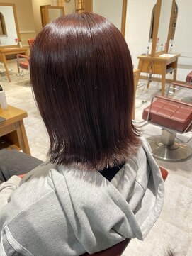 ルシュカイチマルニ(Rasca102) ♪Rasca☆ピンクブラウン/外ハネボブ