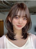 柔らかレイヤーカット