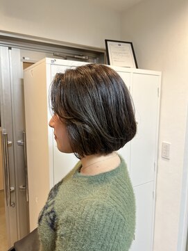テーラヘアー 東川口店(TELAHAIR) オリーブベージュ×フレンチボブ♪ 【TELAHAIR東川口】