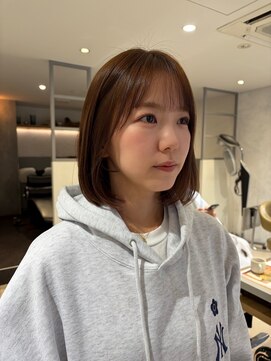 アース 高円寺店(HAIR & MAKE EARTH) ウォームブラウン