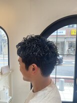 アロハ(ALoha) メンズショート 【ルーズパーマ】