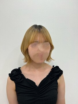 リルミー(Lilme) 外ハネしても可愛い！重ためボブ♪ ＊ひな＊