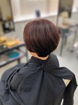 ヘアオーブロジック(HAIR orb LOGIC) レッド系カラー ショート