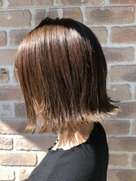 ヘアメイクエイト 丸山店(hair make No.8)&nbsp;【担当＊岩切祐樹】切りっぱなしボブ