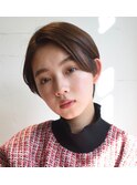 【studio ett】ナチュラル×大人可愛い 耳掛けショート