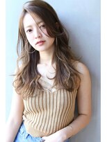 ブラン 梅田(Blanc)&nbsp;【Blanc/梅田】3Dカラー/ベージュカラー/斜めバングy