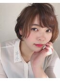 オリーブアッシュ×ショート