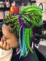 トリックストア(TRICK STORE)&nbsp;レインボーブレイズ　派手派手髪型