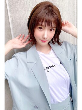 アルバ ヘアリゾート(ALBA) 【ALBA千葉将大】外ハネピンクベージュ【三鷹】