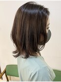 ナチュラルウルフカット【福岡大名kchiara安東】