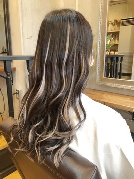 ラグシス ザ ヴィンテージ(LUXIS THE VINTAGE) 【シールエクステ】アッシュブラウン×ハイライト