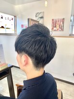 オレンジ(orange)&nbsp;【orange大分賀来】メンズツーブロックマッシュスタイル