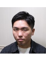 グレイスフル バーバープラチナム 六本木店(Graceful Barber platinum)&nbsp;刈り上げ73アップバング