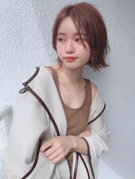 イース バイ アンブルリュクス 北千住(Ease by amble luxe) 前髪/くびれ/イヤリングカラー/イメチェン/ラベンダーカラー