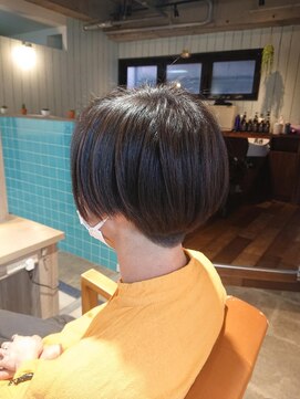 アルーシェ elua店(Alushe) メンズ 前下がりショート