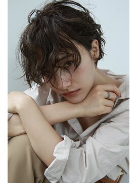 ナヌークカフラ(nanuk kafla) 【nanuk】ショートでアンニュイなパーマ