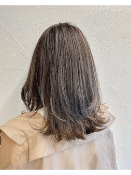 マセナ(Masena) 【お客様スタイル】ハイライトバレイヤージュ×くびれミディ