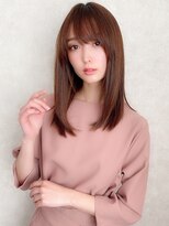 フレームプラス 御堂筋難波店(FRAME +)&nbsp;小顔に見える◎無造作カールミディ♪