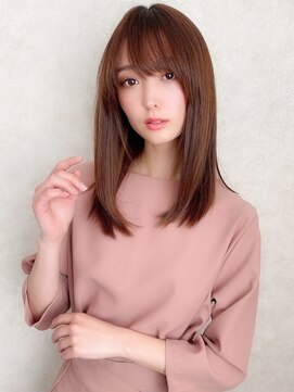 フレームプラス 御堂筋難波店(FRAME +) 小顔に見える◎無造作カールミディ♪