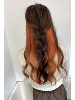 ジゼル 梅田(GiseL)&nbsp;インナーカラーアプリッコット