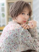 カバーヘア イヴ 戸頭店(COVER HAIR EVE)&nbsp;ハイトーンカラーミニボブショートマッシュa戸頭20代30代40代