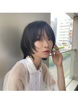 アヴァンス 天王寺店(AVANCE.)&nbsp;ショートウルフ×ブルーブラック