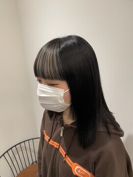 リリアーナ(LILIANA) 前髪 前髪インナーカラー インナーカラー 前髪カット 韓国 池袋