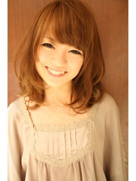 トゥーリ 二日市店(tuuli) tuuli☆30代40代ペールベージュ切りっぱなしミディアム　24