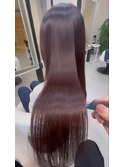 艶髪カラー髪質改善トリートメント