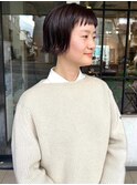 【ミニボブ】外はねでかわいく