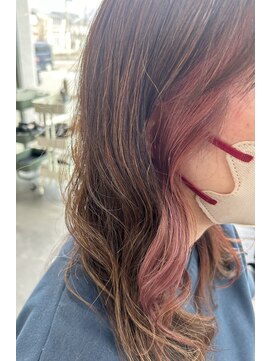 エルパライソ リフォ(Elparaiso Reff) イヤリングカラー　ピンク